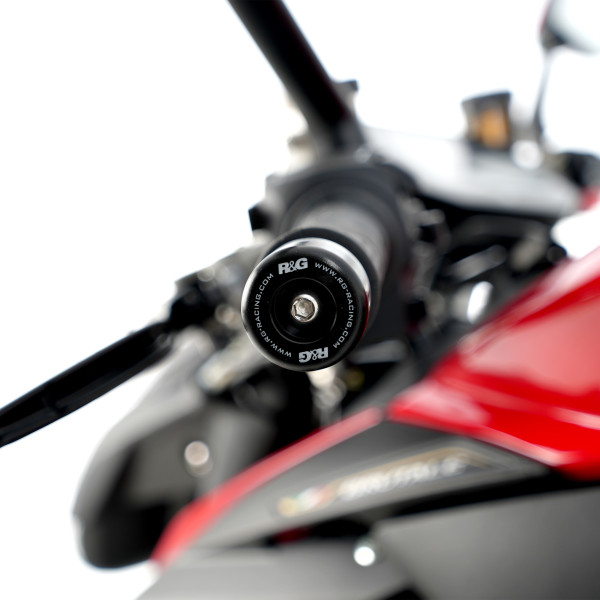 R&G Bar End Sliders for MV Agusta Brutale 675 '12- and Brutale 800 '12- & Brutale 800RR '18-, Brutale 1000RS '24-.